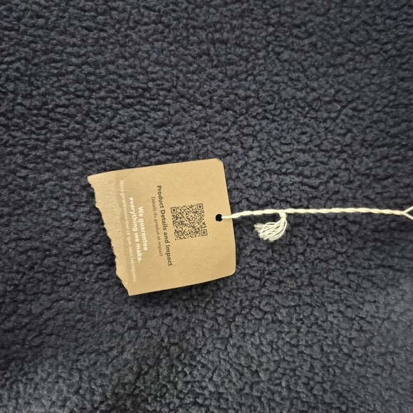 Patagonia Better Sweater Womens Large Blue Zippered Chore Jacket 26115 NEW - Picture 6 of 9